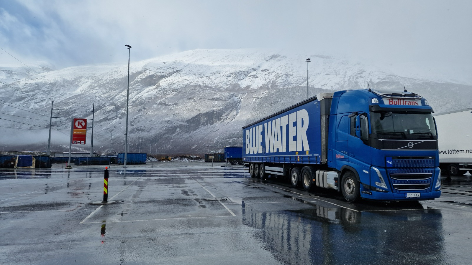 Bulltrans Volvo veok Norra mägedes